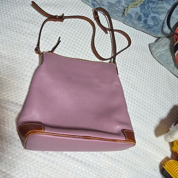 DOONEY BOURKE PEBBLED LEATHER CROSSBODY BAG - Picture 6 of 9